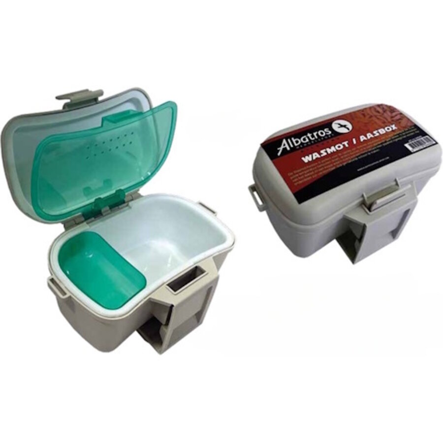 Wasmot- en Aasdoos – geïsoleerde bewaardoos voor levende wasmotten en aas