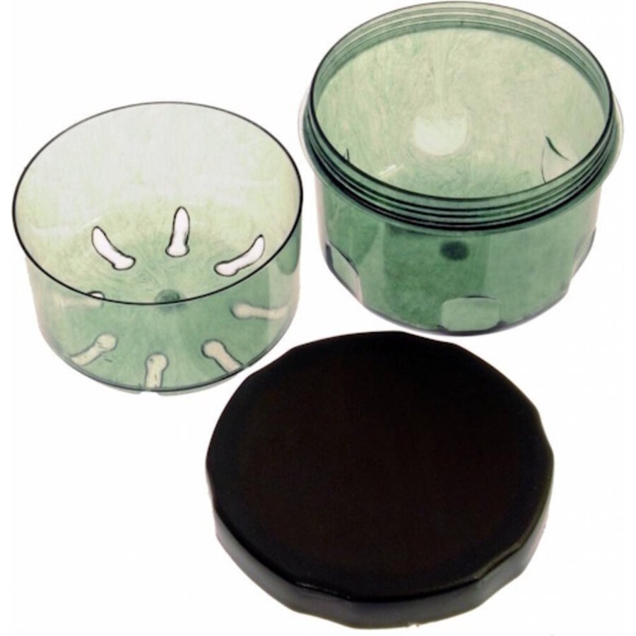 Soak Pot 9x6 cm - dubbele aaspot met uitlekbakje voor flavouring van boilies