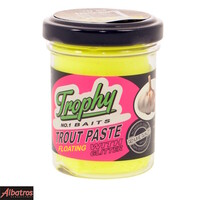 Troutbait Floating Garlic – drijvend foreldeeg met knoflooksmaak in diverse kleuren