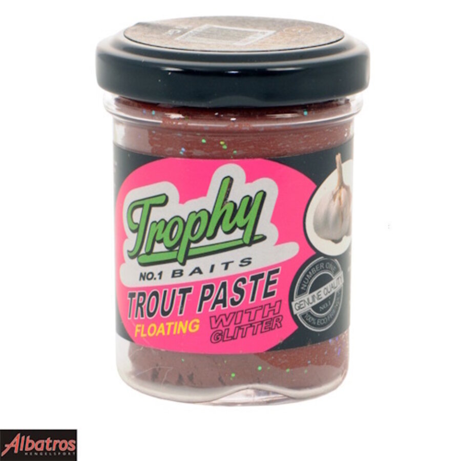 Troutbait Floating Garlic – drijvend foreldeeg met knoflooksmaak in diverse kleuren