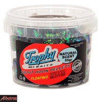 Trout Pellet – kant-en-klare forelpellets met natuurlijke geur in diverse kleuren