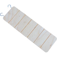 Interzoo Ladder hout - natuurlijke houten ladder voor hamsterkooien Vision 51, 58 en 78