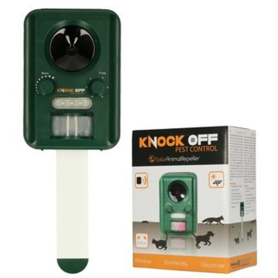 Knock Pest Solar ongedierte verjager met flitslicht
