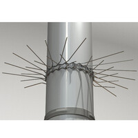 AllesTegenOngedierte.nl Marter- en Katten Afweergordel RVS