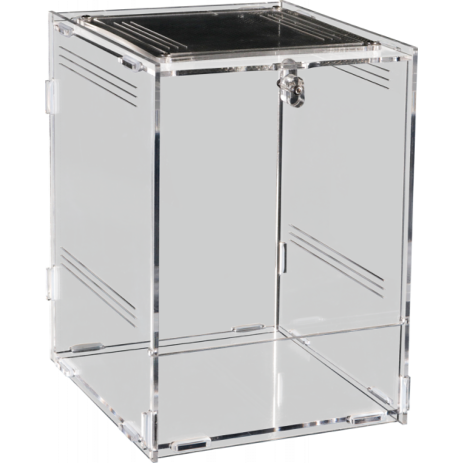 Terra Clear acryl terrarium tweede kans diverse maten voor kleine terrariumbewoners