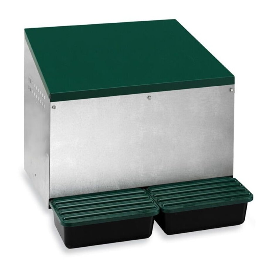 Junai.nl Uitwendig Legnest metaal 2-vaks