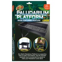 Zoo Med Paludarium platform Large | zwevend landgedeelte met verstelbare poten