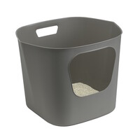 D&D Home Kattentoilet DEAN Open Grijs