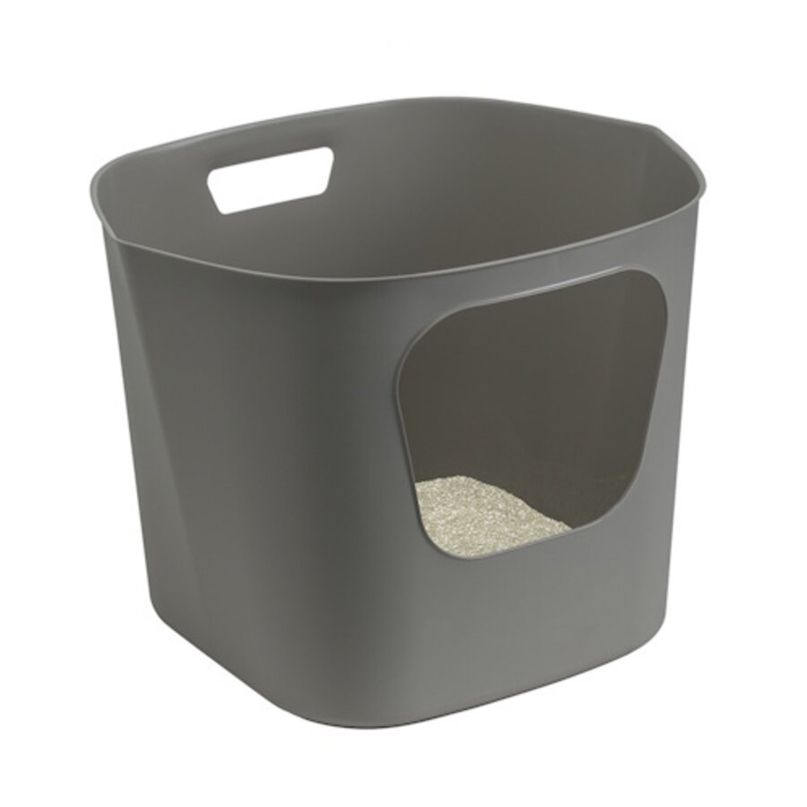 D&D Home Kattentoilet DEAN Open Grijs