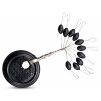 Oval Rubber Stopper 10 Stuks - veelzijdige lijnstoppers in meerdere maten