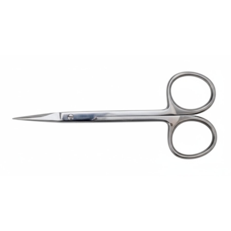 Schaar recht 11,5 cm - professionele roestvrijstalen visschaar voor precisiewerk en montagemateriaal