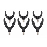 Hengelsteun Koppen U en V – set van 6 stevige hengelsteunen voor diverse vissituaties