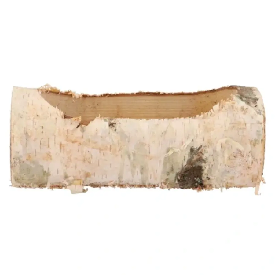 Berkenhouten plantenhouder | natuurlijke plantenbak