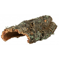 Kurktunnel half rond 40x22x12 cm - natuurlijke schuilplaats en decoratie voor reptielen