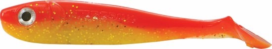 Predox Willy Wonker Shad 14 cm – Sterke en levensechte shad voor snoek en snoekbaars Orange Babe