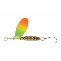 De Predox Trout Attractor Spinner – Goud zijn hoge kwaliteit spinners voor het vissen op forel. De spinner is gekleurd en geribbeld voor een hogere aantrekkingskracht door middel van reflectie. Forel en baars zijn roofvissen die graag jagen met name op kl