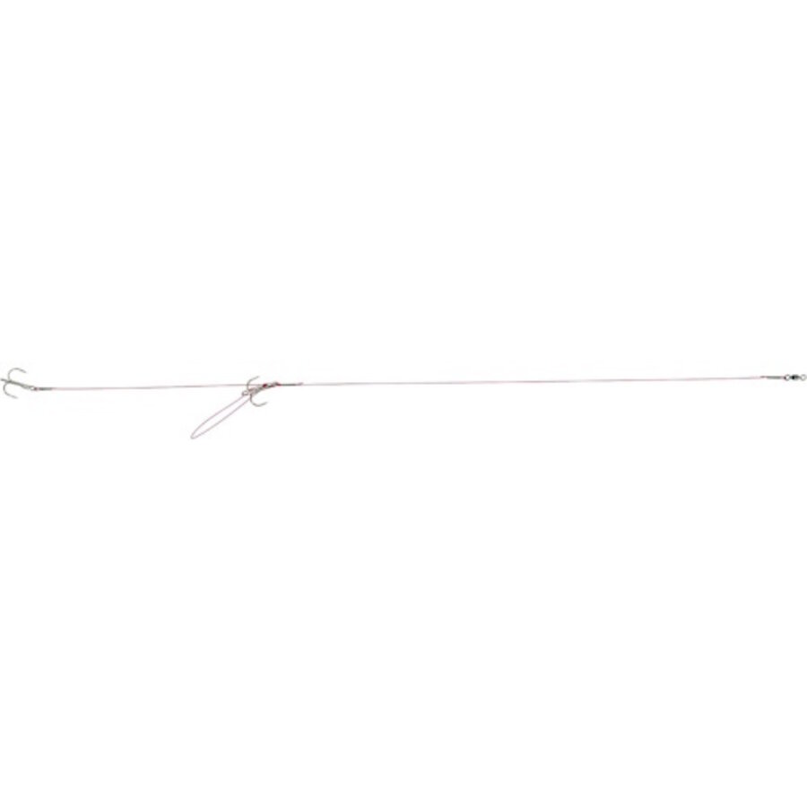 Deadbait Cast Rig – 50 cm, 13.5 kg, dubbele dregmontage
