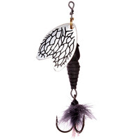 Bug Spinner – Lichtgewicht microspinner met gevederde dreg voor forel en baars