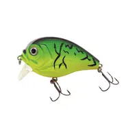 XS-Pro Fat Bob 7CM 24g – Drijvende crankbait met holografische afwerking en black nickel dreggen