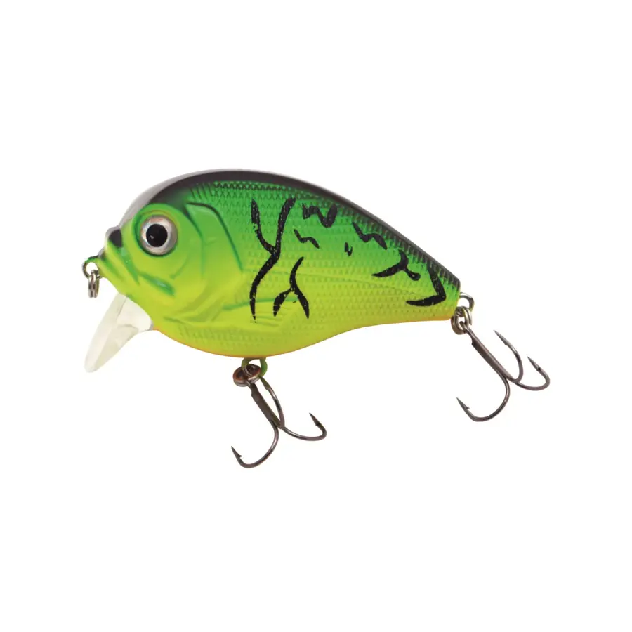 XS-Pro Fat Bob 7CM 24g – Drijvende crankbait met holografische afwerking en black nickel dreggen