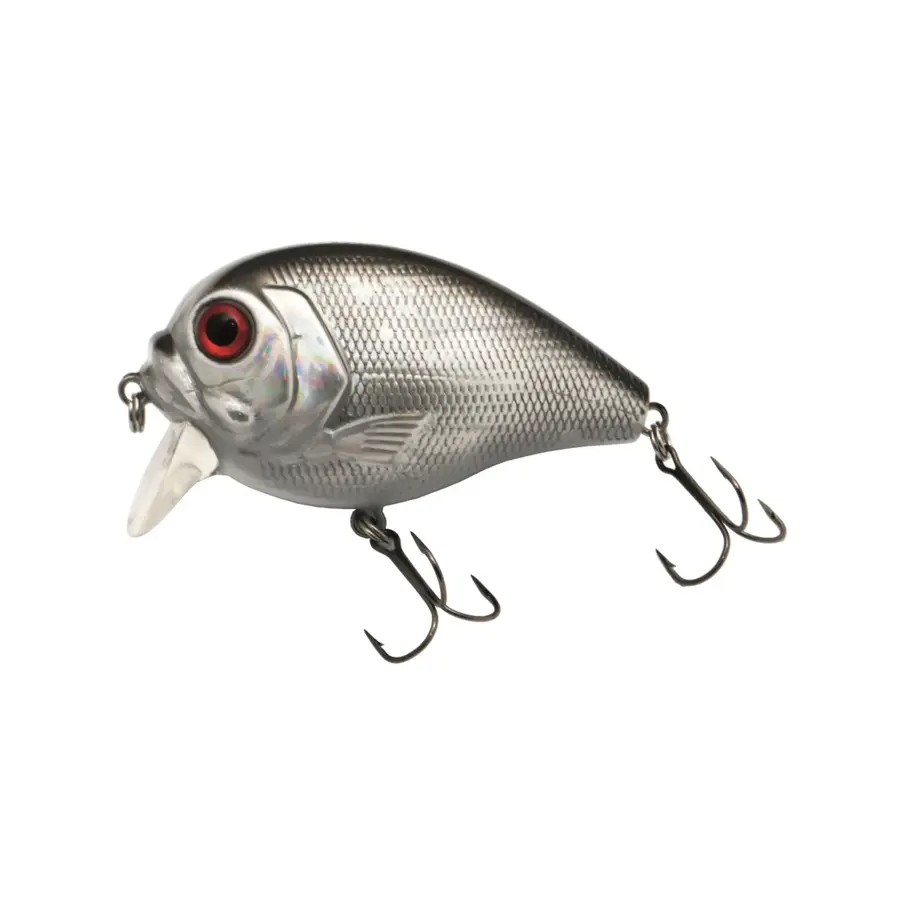 XS-Pro Fat Bob 7CM 24g – Drijvende crankbait met holografische afwerking en black nickel dreggen