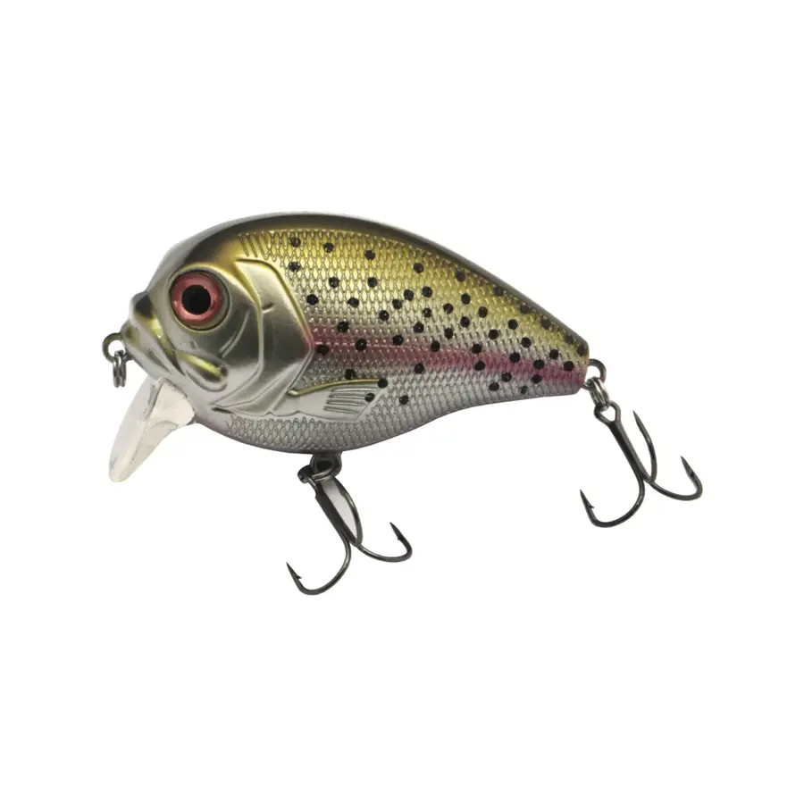 XS-Pro Fat Bob 7CM 24g – Drijvende crankbait met holografische afwerking en black nickel dreggen