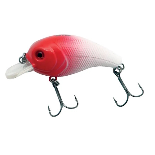 Predox XS-Pro Charger 6,2CM 7g - drijvende plug met holografische afwerking en realistische actie Red Head