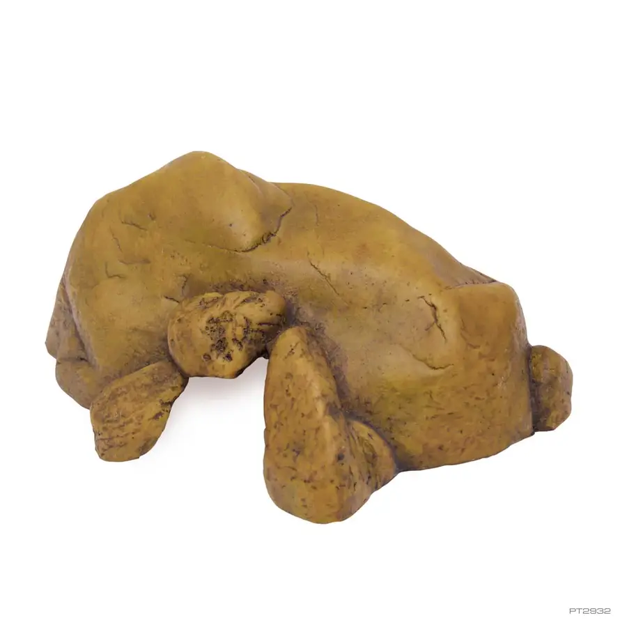 Reptielengrot voor terrarium | natuurlijke schuilplaats voor reptielen en amfibieën – verkrijgbaar in 5 maten