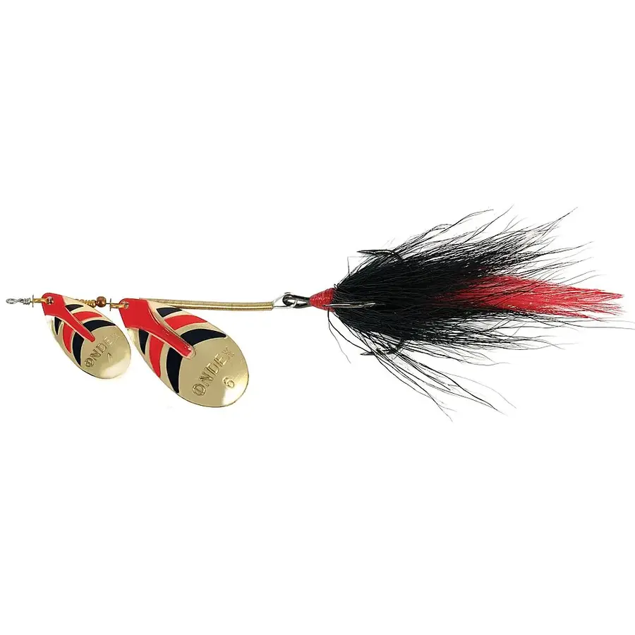 Buck Tandem spinner 4/6 – 11,5 gram met dubbele bladen
