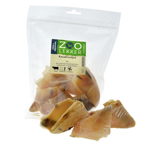 Zoolekker Kauwhoefjes - natuurlijke kauwsnack voor honden