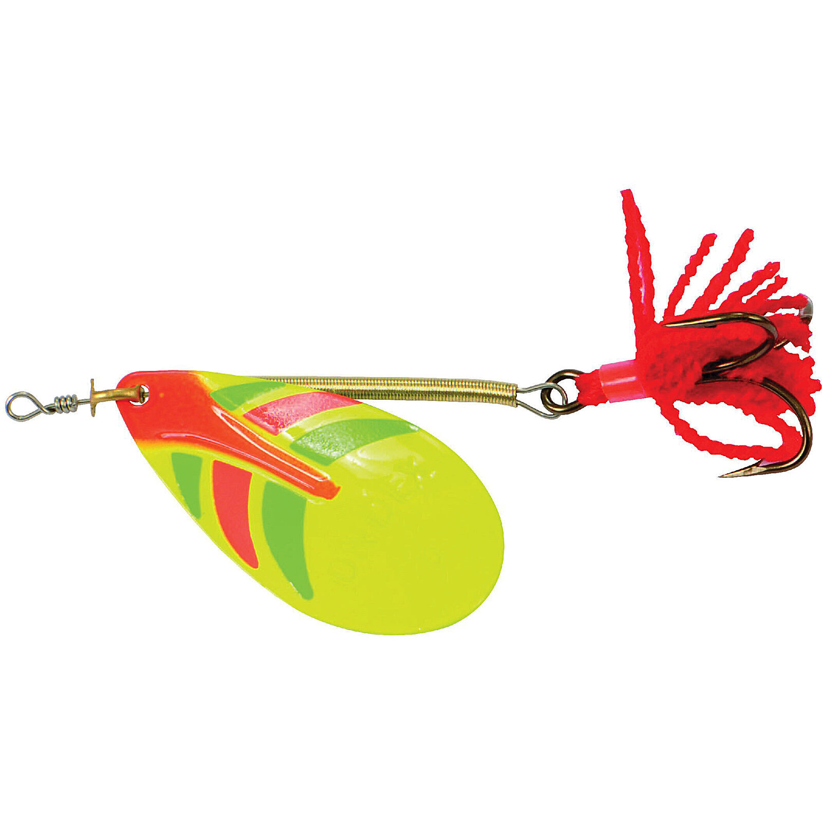Ondex Fire Tiger Spinner – klassieke onverzwaarde spinner in diverse maten Maat 1 / 1,5 gram