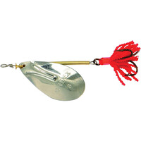 Ondex Spinner Silver – onverzwaarde spinner met zilverkleurig blad