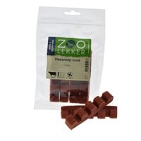 Vleesreep rund 100 gram - natuurlijke hondensnack met rundvlees en groenten