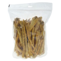 Lamsstaart gepoft - 100% natuurlijke hondensnack van schaap in bulkverpakking