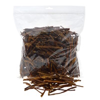 Runderspaghetti - 100% natuurlijke hondensnack van runderdarm, bulkverpakking 1 kg