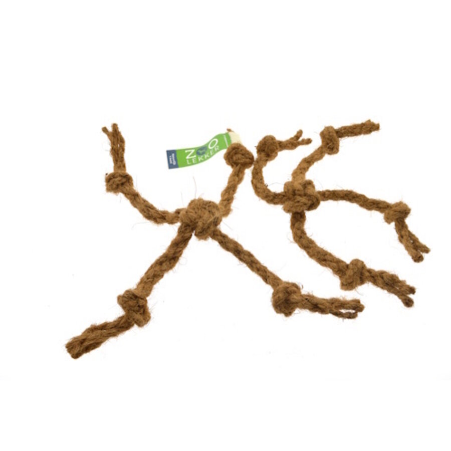 Cocos touw spider M - natuurlijk hondenspeelgoed met tandverzorgende werking