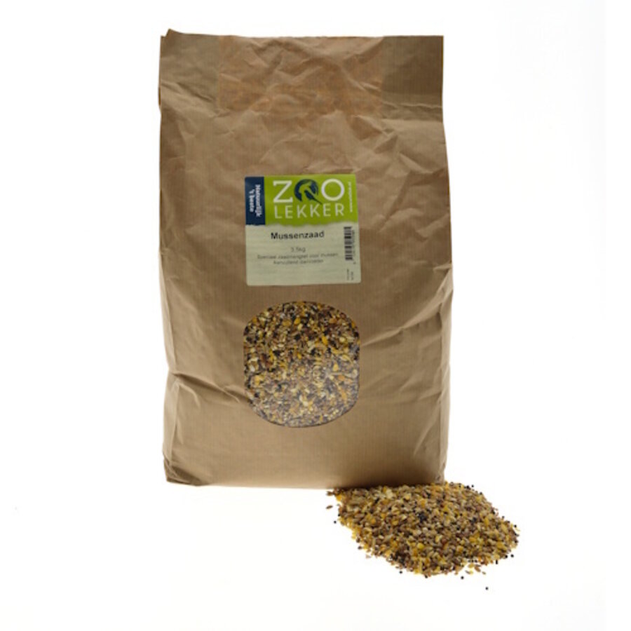 Mussenzaad - aanvullend vogelvoer voor mussen en tuinvogels, diverse verpakkingen