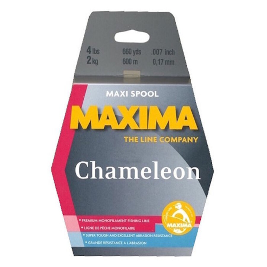 Maxima Chameleon Monofilament Vislijn – 600 meter – Sterk en slijtvast