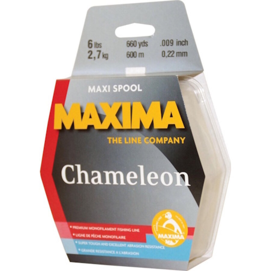 Maxima Chameleon One Shot Monofilament Vislijn – 200 meter – Onzichtbaar onder water