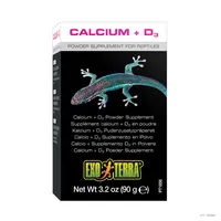 Calcium + D3 poeder supplement 90 g – aanvullend voeder voor reptielen