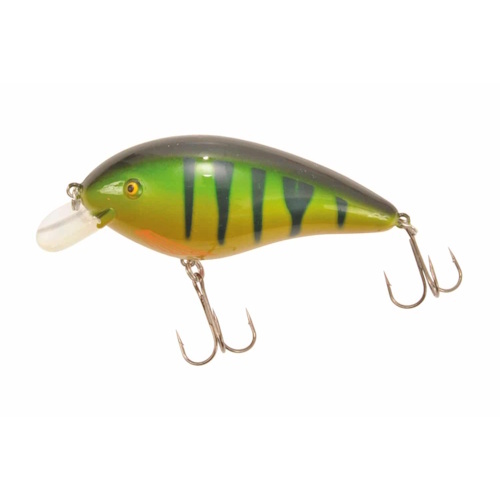 Predox Little Joe plug 6,2 cm - drijvende kunstaasplug met realistische actie en kleuren Green Perch