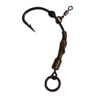 Ronnie Hooklink maat 4 - kant-en-klare onderlijn met screw of swivel bevestiging