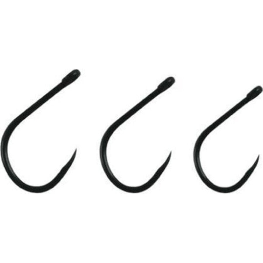 Barbless Hook CC-1 - weerhaakloze karperhaak maat 4, 6 en 8 - 10 stuks