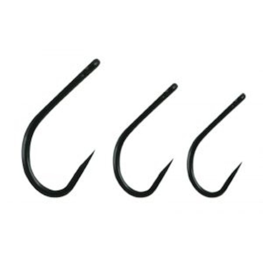 Barbless Hook CSS-2 - weerhaakloze karperhaak maat 4, 6 en 8 - 10 stuks