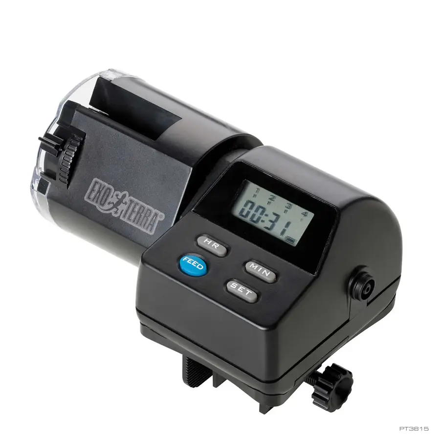 Turtle Feeder automatische voederunit 200 ml – programmeerbare voerautomaat voor waterschildpadden