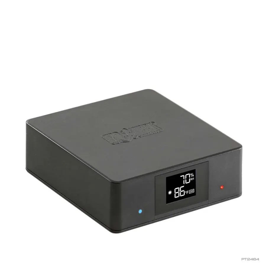 Thermostaat & hygrostaat met dag-nacht timer 600W – dimfunctie, LCD en sensor – voor terrariumverwarming en bevochtiging