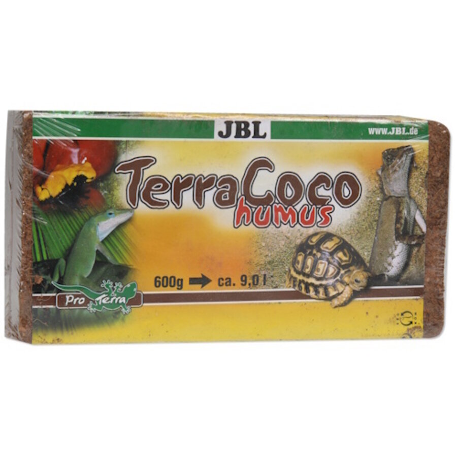 TerraCoco Humus 600 gram | ca. 8 liter kokoshumus bodembedekking voor terraria