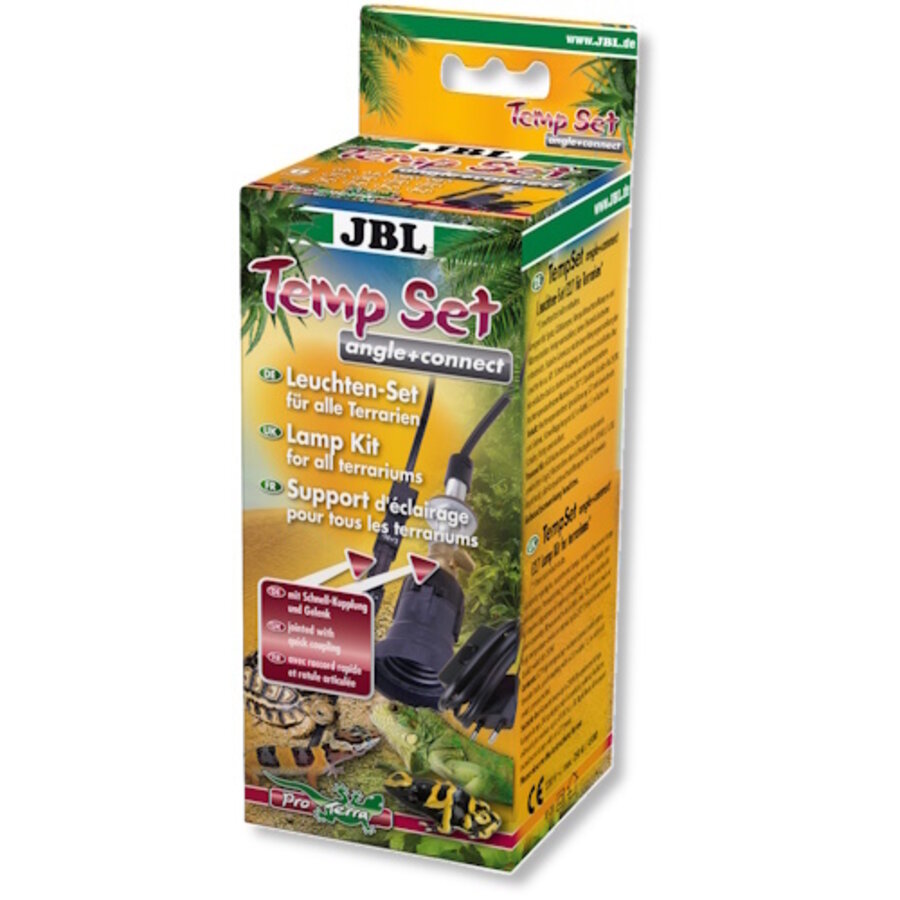 TempSet Heat installatieset voor terrarium warmtestralers met E27 fitting tot 150 W