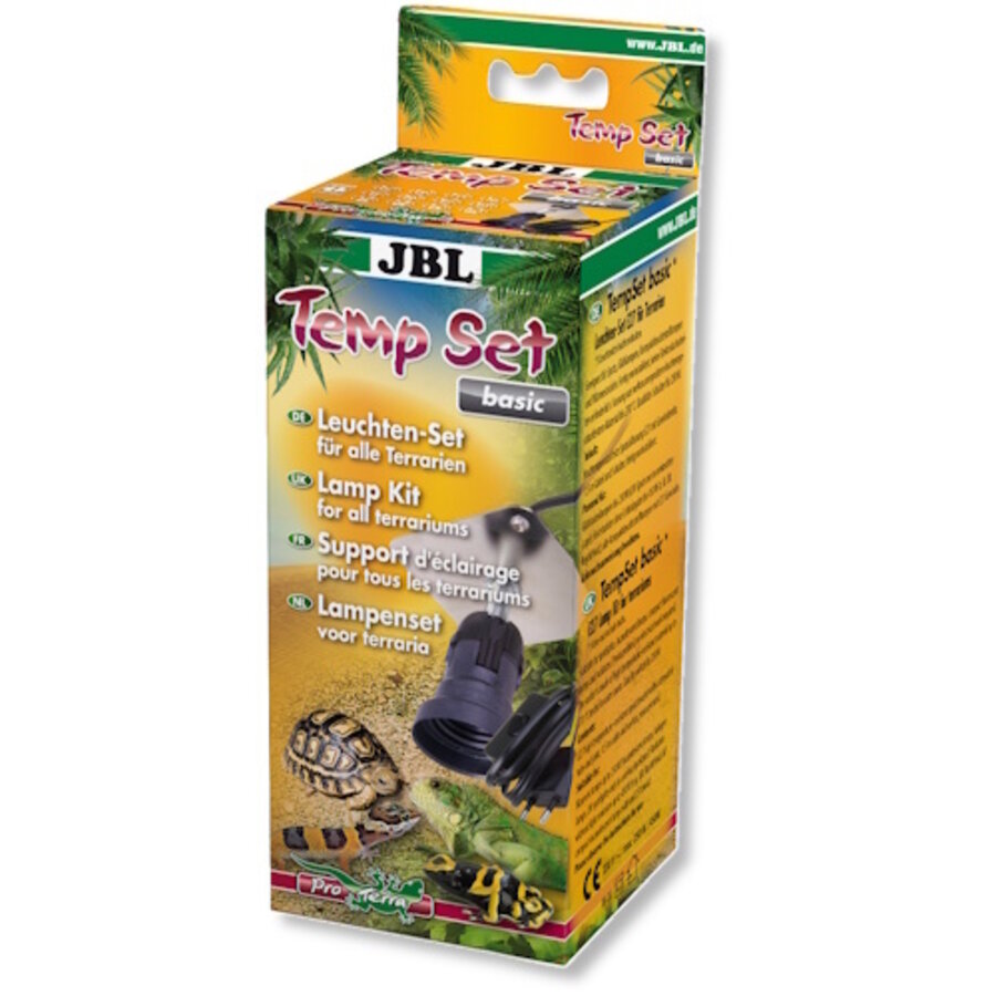 TempSet Basic installatieset E27 fitting voor terrarium straallampen tot 250W