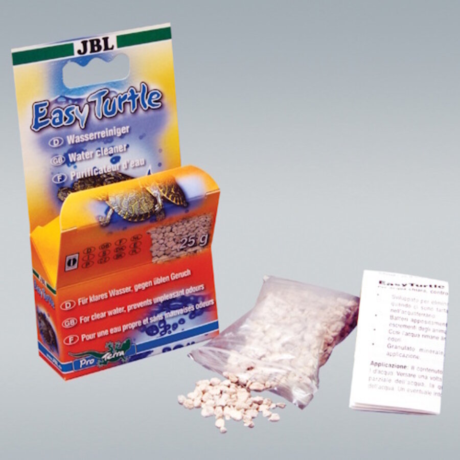 EasyTurtle – speciaal mineraalgranulaat voor helder en geurloos water in aquaterraria